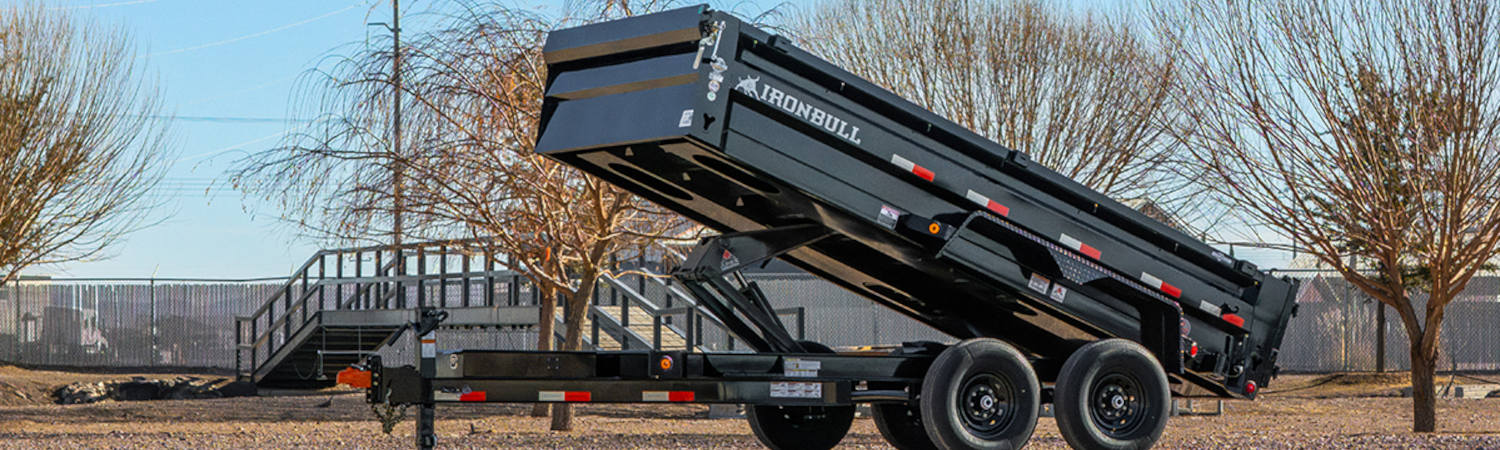 2025 Iron Bull Trailers Dump Trailer DTB14 for sale in T & J Truck and Equipment, Marshville, North Carolina